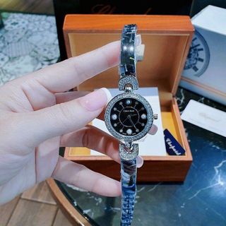 ĐỒNG HỒ C K NỮ ĐÍNH NGỌC TRAI XINH