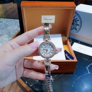 ĐỒNG HỒ C K NỮ ĐÍNH NGỌC TRAI XINH