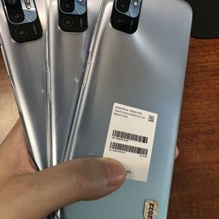 Henry - Xiaomi Redmi Note 10 5G màu bạc chống nước NEW chưa dùng giá sỉ