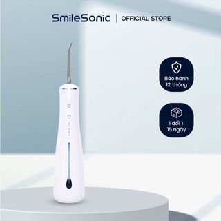 Máy tăm nước bỏ túi Smilesonic - Dành cho người niềng răng, trồng răng, răng sứ, implant - Tăm nước cầm tay giá sỉ