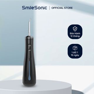 Máy tăm nước bỏ túi Smilesonic - Dành cho người niềng răng, trồng răng, răng sứ, implant - Tăm nước cầm tay