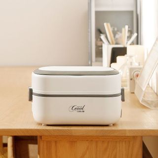 Hộp cơm điện chữ nhật 1 tầng