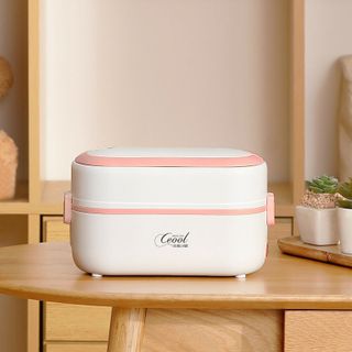 Hộp cơm điện chữ nhật 1 tầng