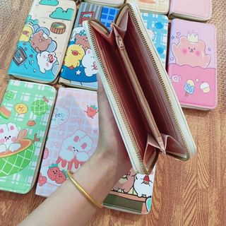 Ví dài cầm tay kute