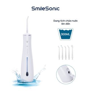 Máy tăm nước cá nhân + Bàn chải điện Smilesonic plus