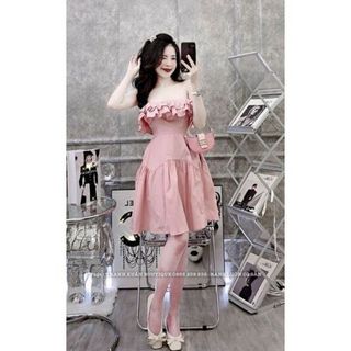 Đầm nữ dự tiệc dáng dài sexy FREESHIPđầm nữ hở vai mặc nhiều kiểu quyến rũ