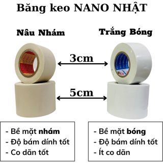Băng keo thể thao trăng bong