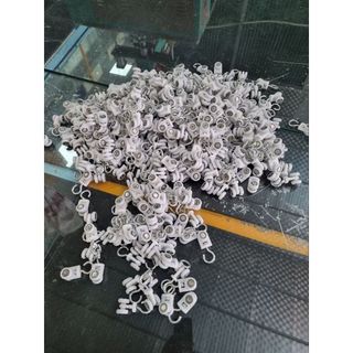 Bánh xe treo rèm, Bánh xe đơn móc treo dùng cho rèm pvc ngăn lạnh xoay lật, thương hiệu Haka