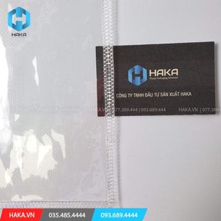 Túi nhựa PVC đựng ốc vít, dày 0.45mm, dày, siêu bền, chống thấm tốt | Thương hiệu HAKA