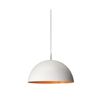 Đèn thả trang trí bàn ăn, nội thất mũ cối lòng vàng - Tặng kèm bóng LED giá sỉ