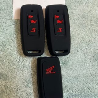 Bọc chìa khoá smartkey Honda 2022 bảo vệ remote cho xe ab, vision, sh mode, vario 160,... các dòng xe có remote tương tự.