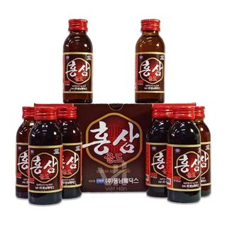 Nước hồng sâm Hàn Quốc 100ml x 10 chai – Tiện lợi mọi lúc mọi nơi giá sỉ