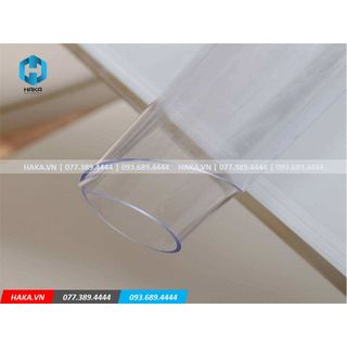Tấm nhựa pvc trắng trong dày 0.5mm khổ rộng 1400mm chắn giọt bắn