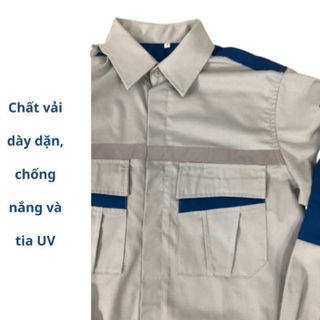 Đồ Bảo Hộ Lao Động, Đồng Phục Công Nhân, Đồng Phục Kỹ Sư Vải Pangrim Cao Cấp