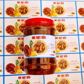 ME HẠT DẺO - (đá me hạt dẻo) vị chua ngọt, hạt dẻo mềm dai nhẹ