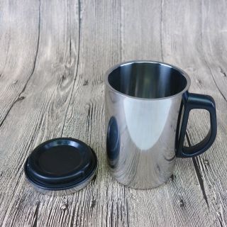 Ca cốc đựng ủ cháo giữ nhiệt inox 2 lớp có tay cầm THERMOS MUG 500ml