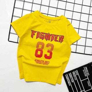 Áo bé trai co tay cotton 4 chiều