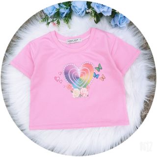 Áo bé gái cotton chính phẩm