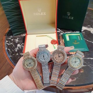 ĐỒNG HỒ ROLLEX FULL ĐÁ NỮ NEW2022