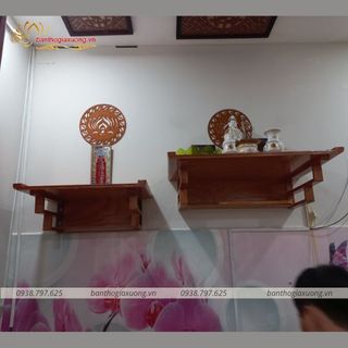 Hình ảnh bàn thờ phật quan âm treo tường đẹp