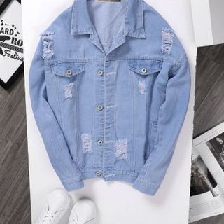Áo khoác Jean nam chống nắng thời trang cao cấp AKJ001