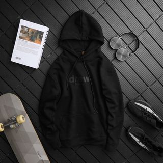 Áo khoác hoodie BB - Boiz nam size lớn, bigsize 90kg - 130kg - in chữ D r e w