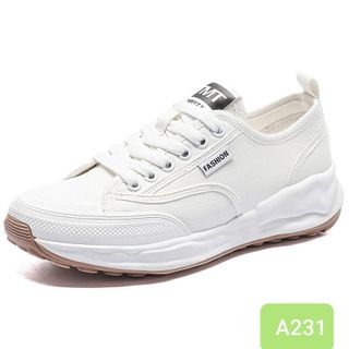 Giày thể thao nữ chất vải mềm dáng basic A231