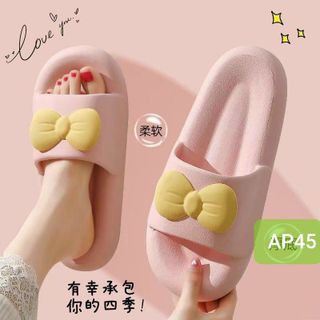 Dép nữ quai ngang bánh mì nơ AP45 giá sỉ