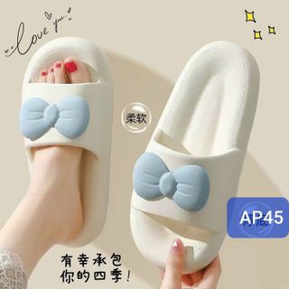 Dép nữ quai ngang bánh mì nơ AP45