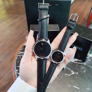 ĐỒNG HỒ MOVADO DÂY DA COUPLE HOT giá sỉ