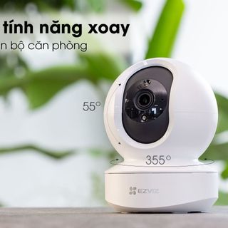 Camera không dây EZVIZ TY1 wifi HD1080P 2MP đàm thoại 2 chiều xoay theo chuyển động