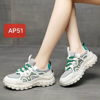 Giày thể thao nữ đế cao phong cách năng động AP51