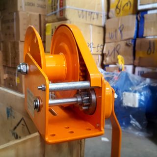 Tời quay tay vàng không cáp 2600LBS - 1179kg