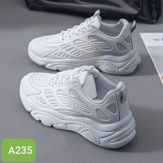 Giày thể thao nữ phối 2 màu diêu đẹp A235