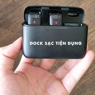 Mic không dây MTMAX J3 dành cho điện thoại gọn kết nối nhanh pin khỏe