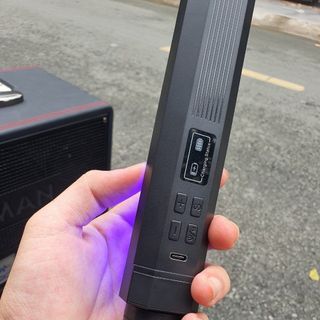 Đèn MTMAX M07 studio cầm tay RGB màn Hình Lcd Có Thể Sạc Lại Kèm Giá Đỡ Đứng