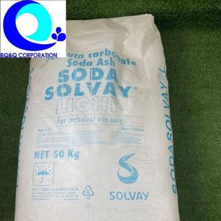 Na2CO3 - Soda nóng tăng kiềm Solvay Bungari, bao 50Kg giá sỉ tại Sài Gòn. giá sỉ
