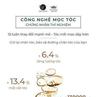 Huyết thanh dưỡng tóc Weilaiya Ginger Hair Root Nourishing Essence kích mọc và làm dày tóc