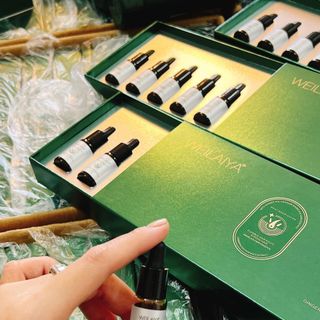 Huyết thanh dưỡng tóc Weilaiya Ginger Hair Root Nourishing Essence kích mọc và làm dày tóc