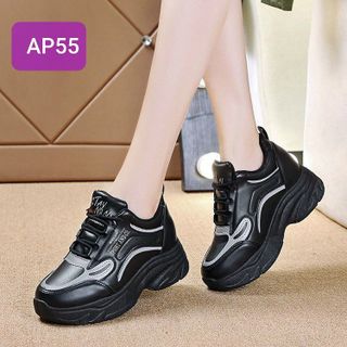 Giày thể thao nữ độn đế tăng chiều cao AP55