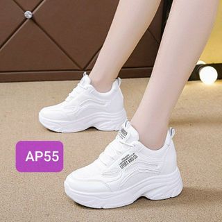 Giày thể thao nữ độn đế tăng chiều cao AP55
