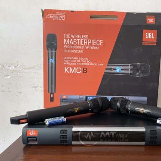 Micro không dây JBL KMC8 hát karaoke gia đình sân khấu