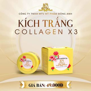 Kích Trắng Collagen X3