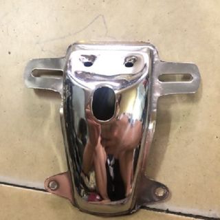 Cóc dè sau gắn biển số + đèn hậu cho xe 67-68-72 CD...bằng inox
