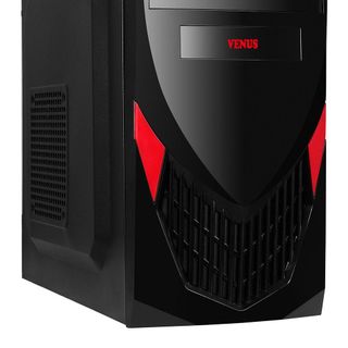 Case VENUS Mini Black (350x178x365mm, Fan đuôi 8cm)