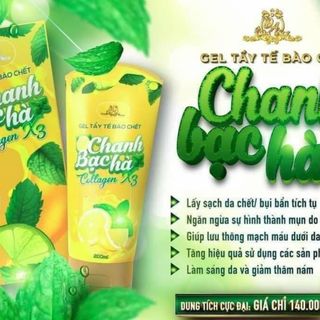 TẨY TẾ BÀO CHẾT COLLAGEN X3 CHANH
