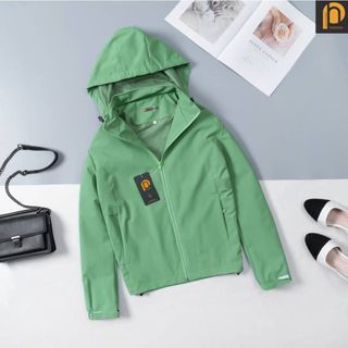 ÁO KHOÁC GIÓ NỮ FA CAO CẤP 2 LỚP, ÁO KHOÁC GIÓ VẢI TRÁNG BẠC CHỐNG NƯỚC