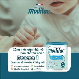 (SỮA BỘT). DÒNG SỮA MODILAC 1 CHO TRẺ TỪ 0 -6 THÁNG HỘP 800g - NỘI ĐỊA PHÁP