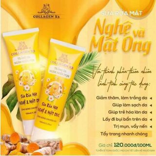 Sữa Rửa Mặt Collagen X3 Đông Anh