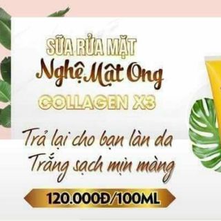 Sữa Rửa Mặt Collagen X3 Đông Anh